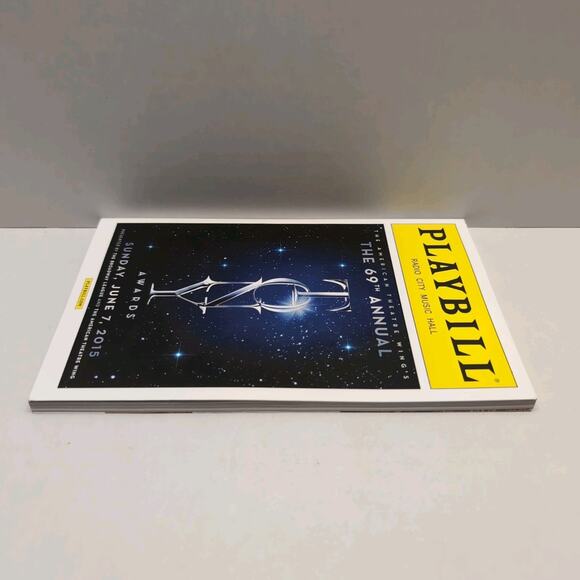 69th Annual Tony Awards Playbill 2015 Official Program Radio City Music Hall - Picture 5 of 7